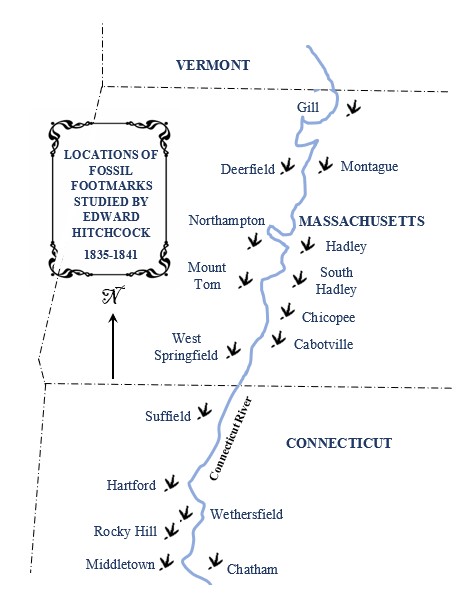 Footmarks map