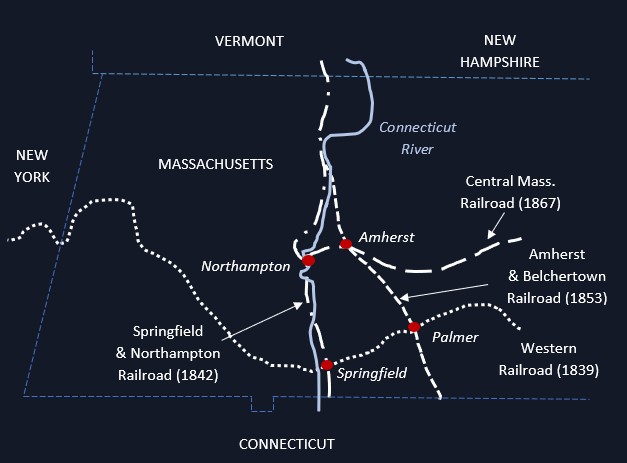 Mass Rail Map