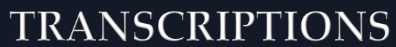 Transcriptions